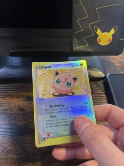 Pokemon Card Jigglypuff 41/95 Reverse Holo EX Team Magma vs Team Aqua 253💎NM💎 - Image 4