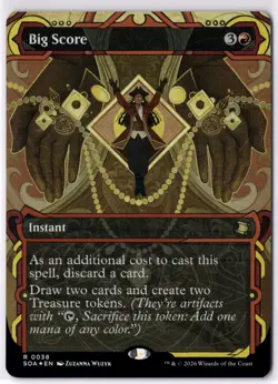 Big Score (Foil) 0038 (R) MTG Secrets of Strixhaven: Mystical Archive (SOA) - Image 1