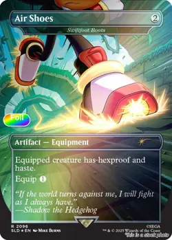 Air Shoes - Swiftfoot Boots (Rainbow Foil) [SLD - 2096] Secret Lair Drop Series - Image 1
