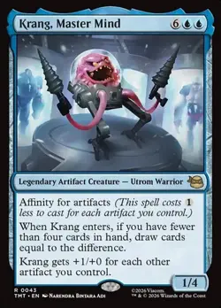 1x Krang, Master Mind NM Eng MTG - MTG TMNT - Image 1