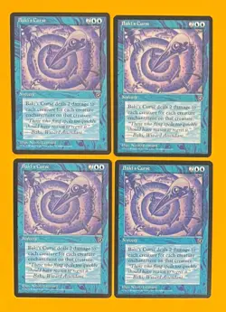 MTG BAKI'S CURSE (x 4) Homelands (OldManMTG 005-854) - Image 1
