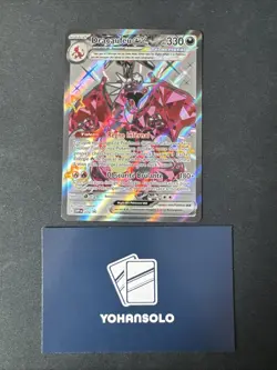 Carte Pokemon Dracaufeu 074 Promo EX Full Art FA Shiny EV4.5 SVP FR NEUF - Image 1