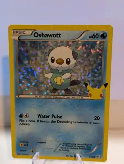 2021 Pokemon 25th Anniversary Mcdonalds Promo Holo Oshawott 21/25 - Image 1