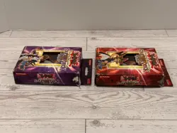 VINTAGE Yugioh Starter Deck Yugi + Kaiba Evolution TWO EMPTY Deck Box & Manuals - Image 4