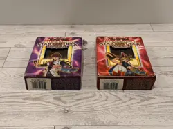 VINTAGE Yugioh Starter Deck Yugi + Kaiba Evolution TWO EMPTY Deck Box & Manuals - Image 5