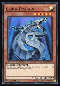 Cyber Dragon - BLRR-EN048 - Ultra Rare - 1st Edition Yugioh - LP - Image 1