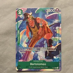 Bandai Bartolomeo FILM/Supernovas/Barto Club P-029 One Piece CCG Promo Card - Image 1