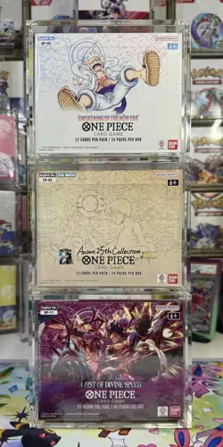 One Piece Booster Box Acrylic Case Magnetic Lid - UV resistant - US seller - Image 3