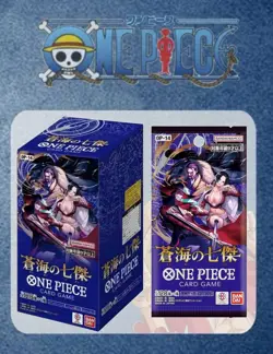 One Piece Card Game OP-14 Booster Box The Azure Sea’s Japanese Sealed - Image 1