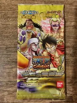 Bandai Vintage 2004 One Piece Card Game Carddass ex - Sealed Pack - Image 2