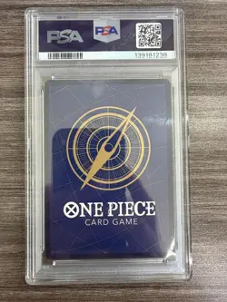 2024 ONE PIECE OP06-WINGS OF THE CAPTAIN TREASURE RARE #007 NAMI PSA 9 - Image 2