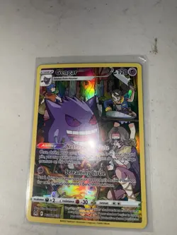 Pokemon Card - Gengar TG06/TG30 Ultra Rare Lost Origin Trainer Gallery SWSH Holo - Image 1