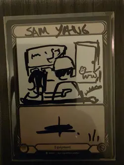 Flesh and Blood 1/1 Signed Card Alpha Investments 6.9 Anniversary Set 2022 Rudy - Image 1