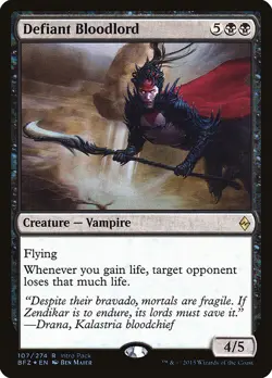 Defiant Bloodlord (Intro Pack) [Battle for Zendikar Promos] Magic MTG - Image 1