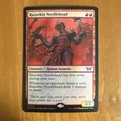 FOIL Razorkin Needlehead - Magic the Gathering (Duskmourn) MTG DSK - Image 1