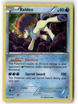 Keldeo XY191 Holo XY Promo Holo Pokemon Promo Holo Near Mint - Image 1