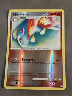 POKEMON QUILAVA MYSTERIOUS TREASURES 60/123 UC REVERSE HOLO NM/M - Image 1