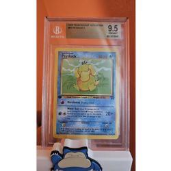 BGS 9.5 Psyduck 65/82 Team Rocket 1st Edition 2000 Regular Pokemon TCG - Image 1