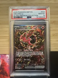 Pokemon TCG Oricorio ex Promo Holo Me: Mega Evolution 024 🔥PSA 10🔥 - Image 1