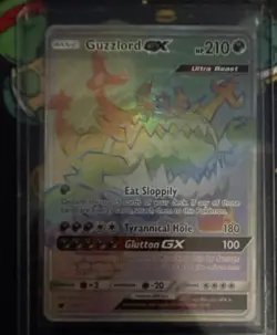 Pokemon Guzzlord GX 116/111 Secret Rare Ultra Beast Holo Sm-Crimson Invasion - Image 1