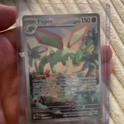 Pokemon TCG Flygon 101/094 Phantasmal Flames Illustration Rare Full Art Holo En… - Image 1