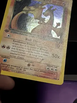 Pokemon TCG Dark Charizard 1st Edition Holo Hp Has Wear To It - Image 4
