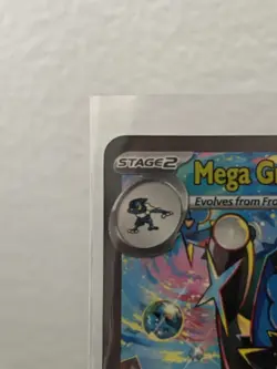 Mega Greninja ex SIR 116/086 NM Chaos Rising Special Illustration Rare Pokemon - Image 3