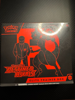 Pokemon TCG Scarlet & Violet Destined Rivals Elite Trainer Box ETB Factory Seal - Image 1