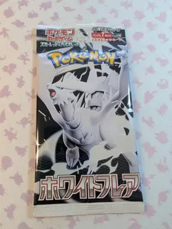 1 Pack White Flare Booster Pack SV11W Pokemon Japanese Factory Sealed US - Image 1