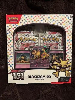 Pokemon TCG: Scarlet & Violet-151 Alakazam ex Collection Booster Box Sealed New - Image 1