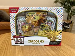 Pokemon TCG: Scarlet & Violet 151 Zapdos EX Collection Box New & Sealed - Image 1