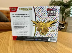 Pokemon TCG: Scarlet & Violet 151 Zapdos EX Collection Box New & Sealed - Image 2