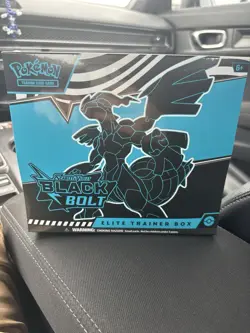 Pokemon Black Bolt ETB Elite Trainer Box - Factory Sealed - Image 1