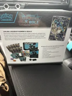 Pokemon Black Bolt ETB Elite Trainer Box - Factory Sealed - Image 3