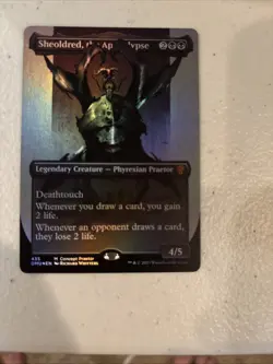 Sheoldred, the Apocalypse (Concept Praetor) Phyrexia: All Will Be One Foil - Image 1