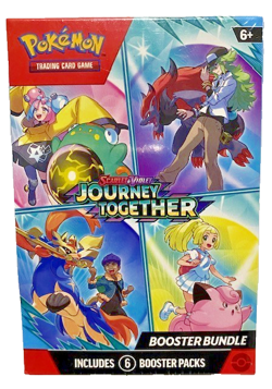 4x Pokemon TCG Scarlet & Violet Journey Together Booster Bundle Factory Sealed - Image 2