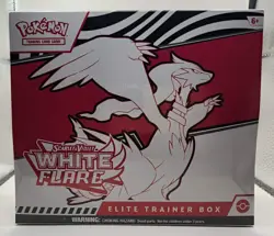 Pokemon TCG Scarlet & Violet White Flare Elite Trainer Box Factory Sealed ETB - Image 1