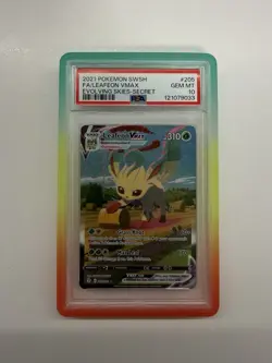 Pokemon 2021 Leafeon VMAX 205/203 Alt Art SR Evolving Skies GEM MINT PSA 10 - Image 1