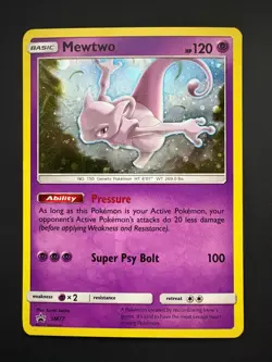 Mewtwo - SM77 Pokemon Sun & Moon Promo Holo Near Mint (NM) - Image 1