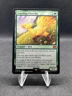 Traveling Chocobo Final Fantasy (Regular, Non-Foil) Magic the Gathering - Image 1