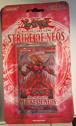 Yugioh Strike of Neos 1st Edition Blister Pack - Image 1