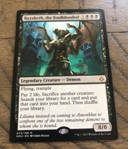 MTG Razaketh, the Foulblooded NM - Image 1