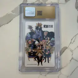 2012 One Piece Wanted Deck JPN Monkey D Luffy CGC PRISTINE 10 - Image 2