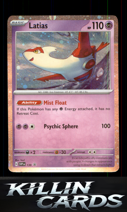 Latias - 139 (Cosmo Holo) 139 Pokemon Promo SV: Scarlet & Violet Promo Cards Car - Image 1