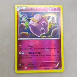 Clefairy Reverse Holo XY - BREAKpoint 81/122 MP Moderately Played Pokemon Card - Image 1