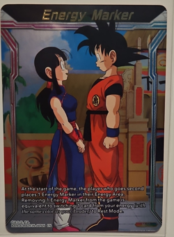 Bandai Dragon Ball Super Card Game Goku Energy Marker Foil M10 - Image 1