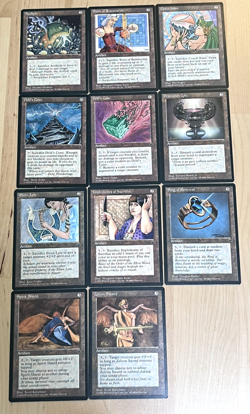 Magic The Gathering Fallen Empires 99% Complete Set MTG 186/187 MTG WOTC Cards - Image 4