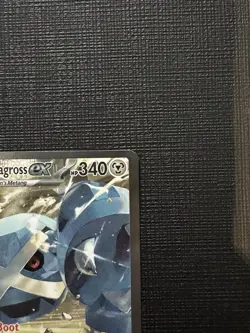 Pokemon Steven's Metagross ex Full Art Holo Rare 289/217 340 HP - Image 3