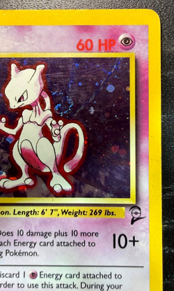 Mewtwo #010/130 Base Set 2 - Holo Rare Swirl - Pokemon TCG - Image 4