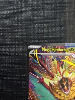 Pokemon Mega Hawlucha EX Full Art Holo Rare Card ASC 283/217 250 HP English - Image 2